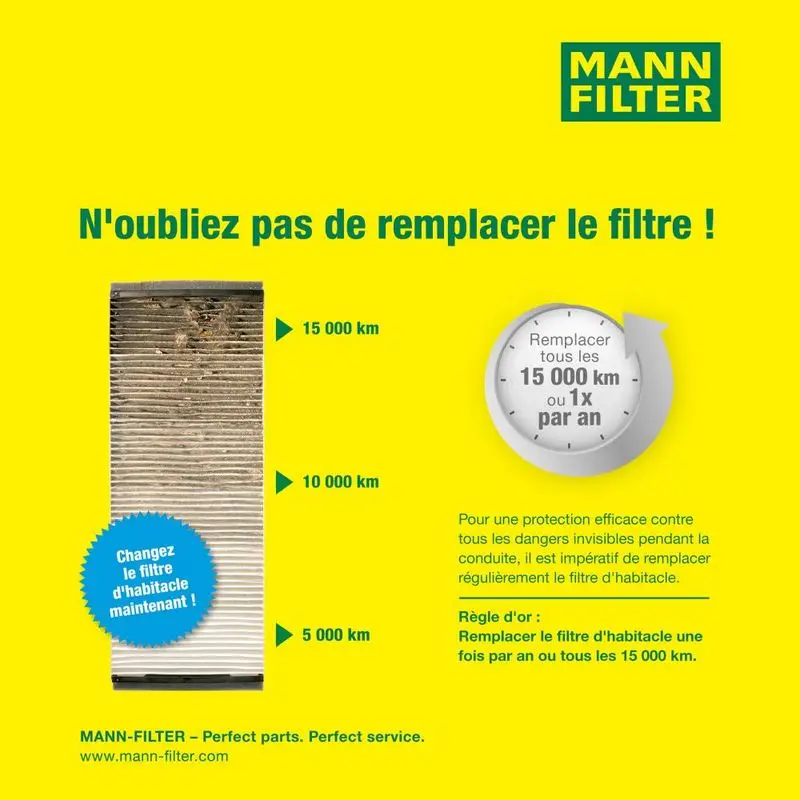 Filter, cabin air (CU 1827)