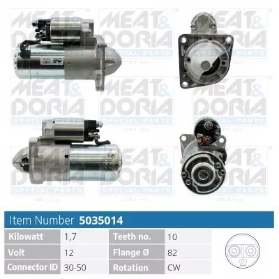 Starter MEAT & DORIA 5035014)